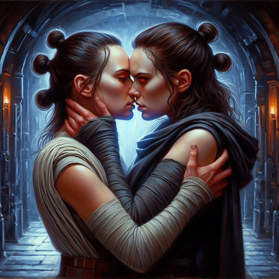 Sith Rey Transformation Rey and Sith Rey by HeadlessApe on DeviantArt