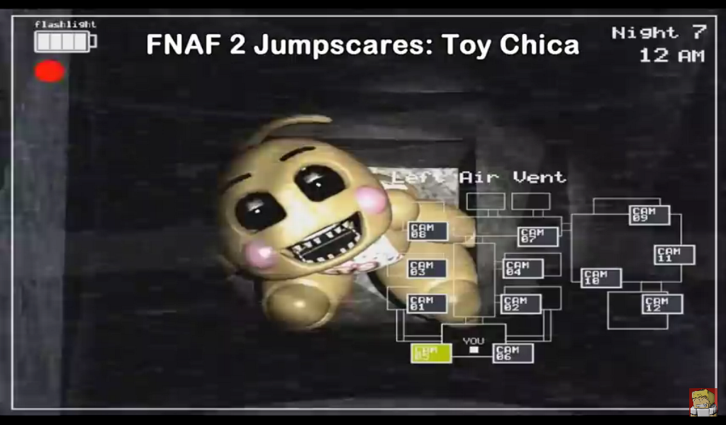 Funtime Chica (Unused Jumpscare image) 2 by Fnaf-lover1352 on DeviantArt