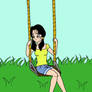 On a swing