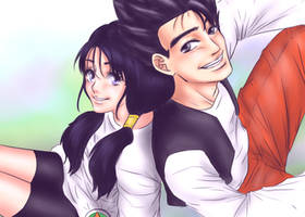 Gohan And Videl The First Kiss By Eleneli On DeviantArt gohan-and-videl-the-first-kiss-by-eleneli-on-deviantart