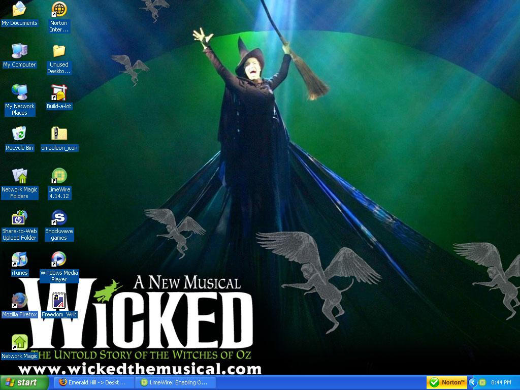 Wicked Desktop by Darkhedgielvr5 on DeviantArt