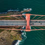 Golden Gate from above