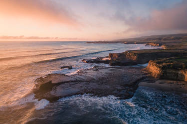 Coastal Sunset in Santa Cruz, California