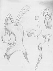 Concept art:  Furry Rabbit #2