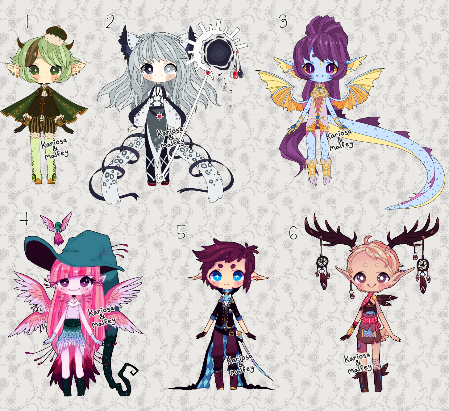 Fantasy Collab Auction (CLOSED!)