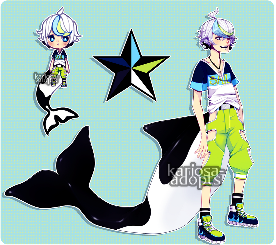 Orca Boy Auction (CLOSED) by Kariosa-Adopts on DeviantArt