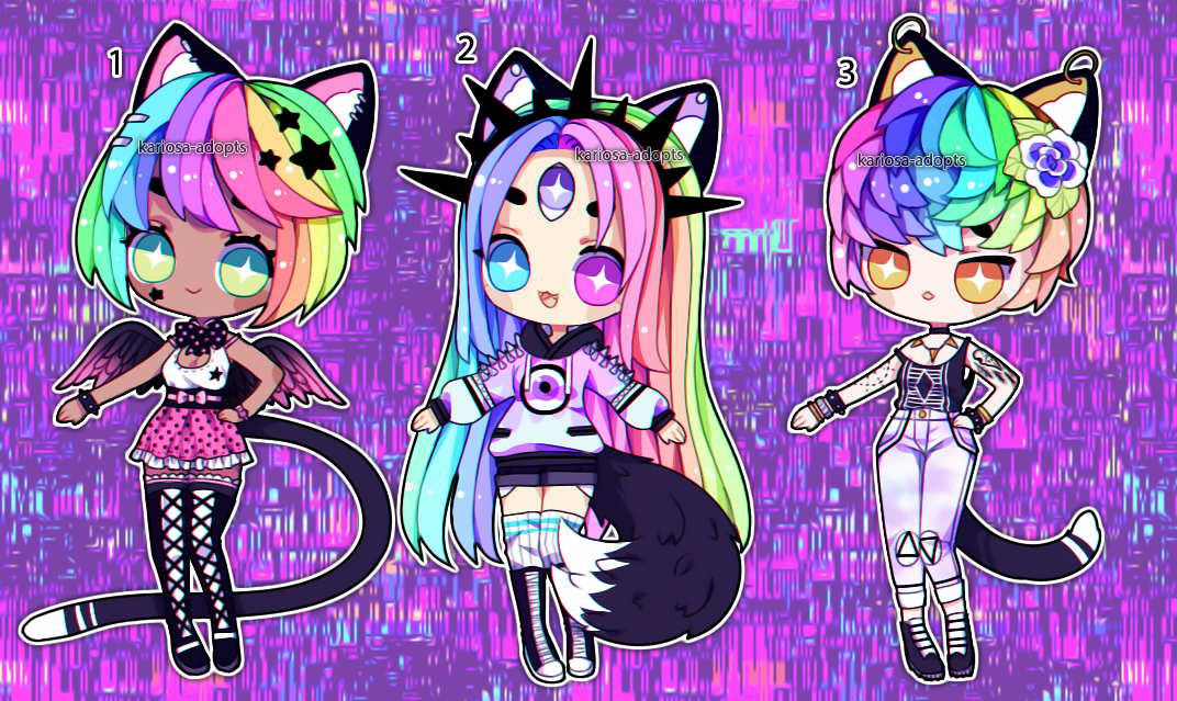 Rainbow Nekos pt 2 (closed)