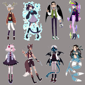 OTA Random Sketchy Designs 2 (closed) by Kariosa-Adopts OTA Random Sketchy Designs 2 (closed) by Kariosa-Adopts