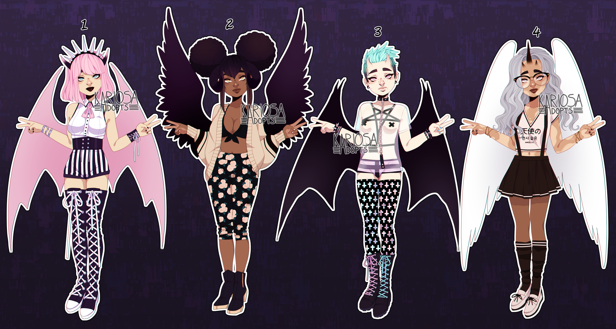 Winged Babes Auction (closed)