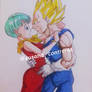 Bulma y vegeta