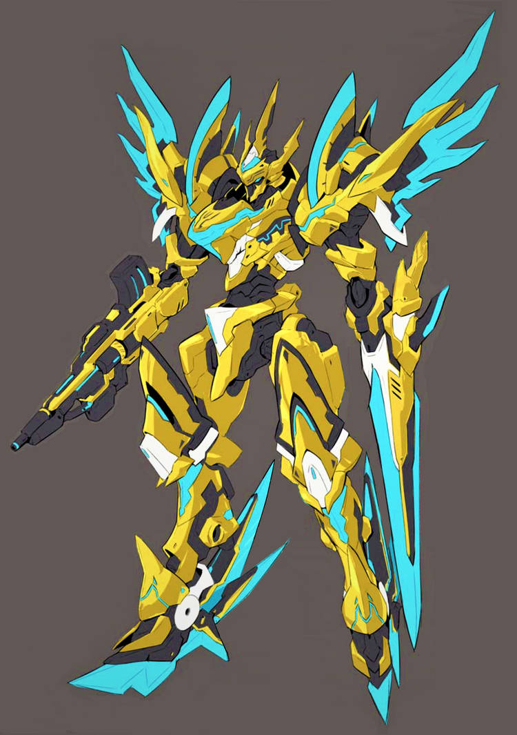 Red Gold Mech Ultimate Flag Mech Gold Rush - Adjust Full Body by michaelgon on DeviantArt