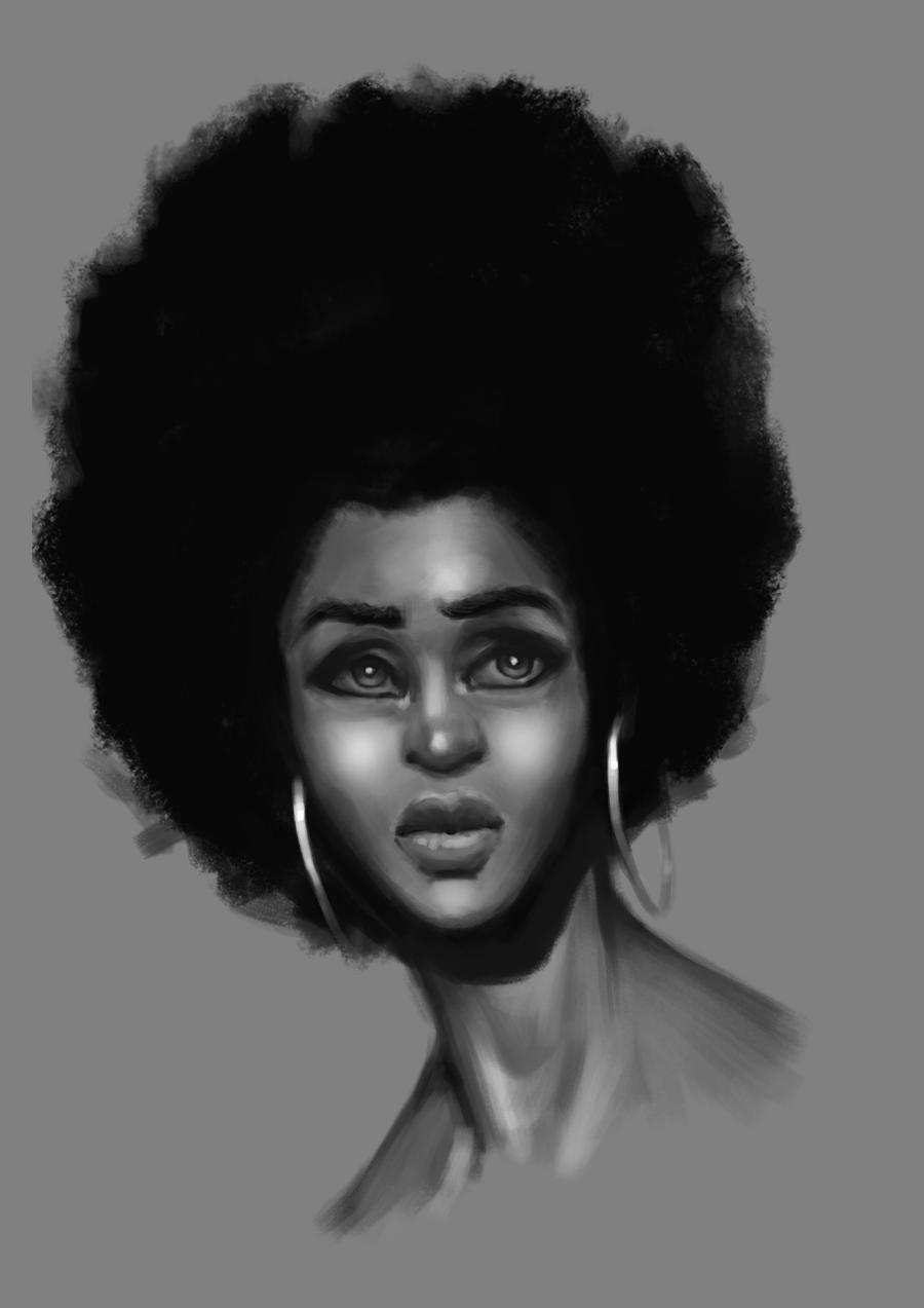 The Girl with the Afro