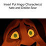 Who Hate And Dislike Scar