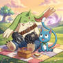 Gargomon and Happy
