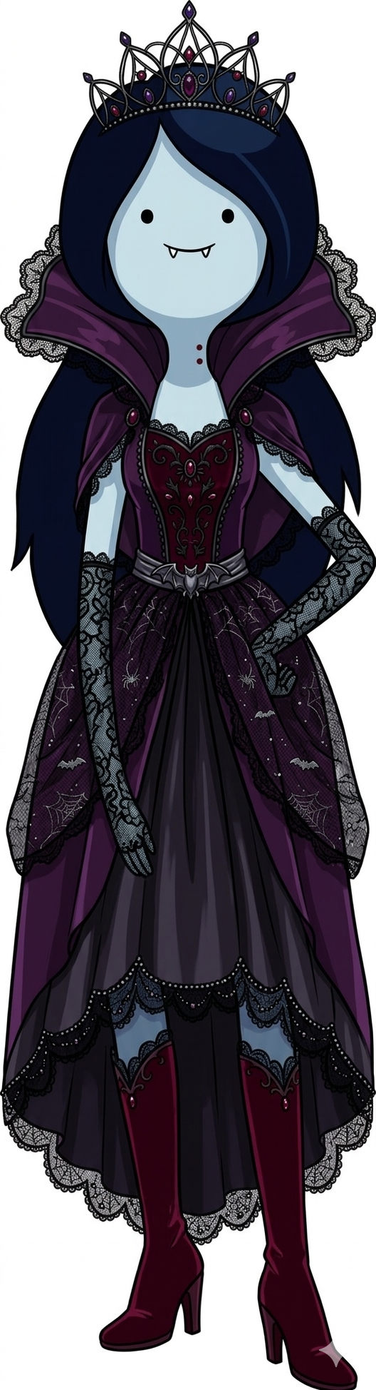 marceline purple dress Marceline's outfits this episode! : r/adventuretime