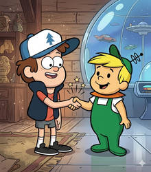 Dipper meet Elroy Jetson