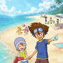 Taiora on beach day