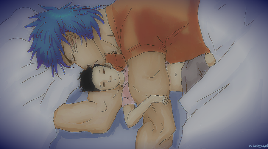 Toriko and Komatsu Sleeping