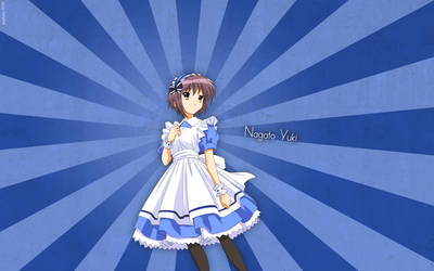 Yuki Nagato Maid Costume