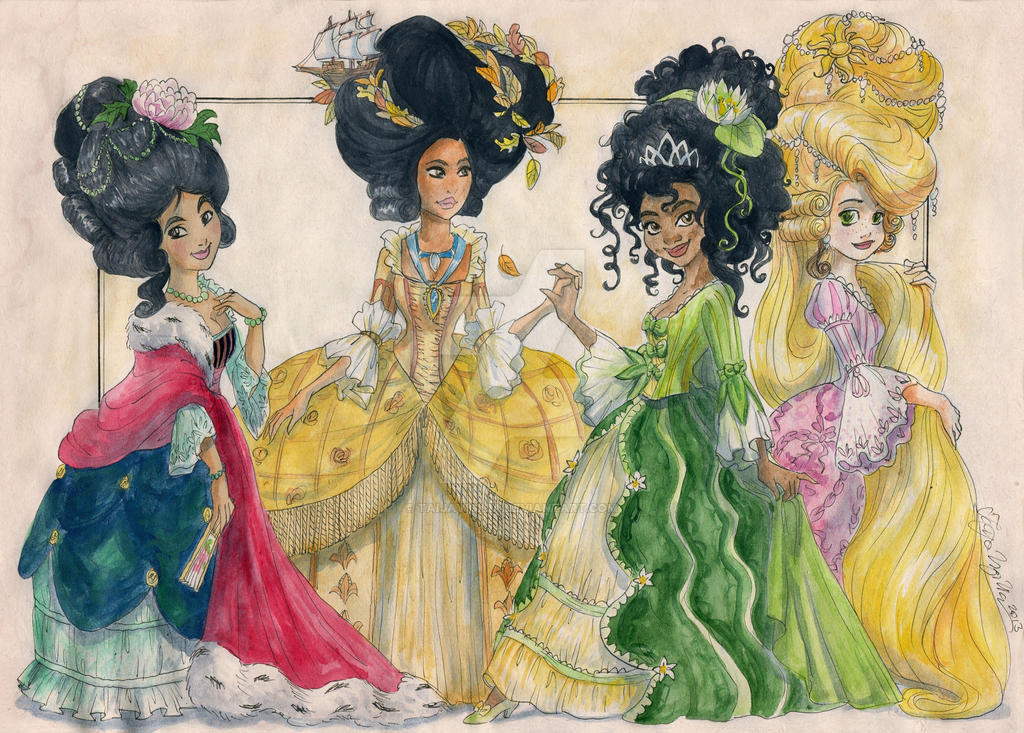 Rococo Princesses part III by TaijaVigilia on DeviantArt