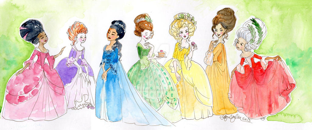 Rococo rainbow by TaijaVigilia on DeviantArt