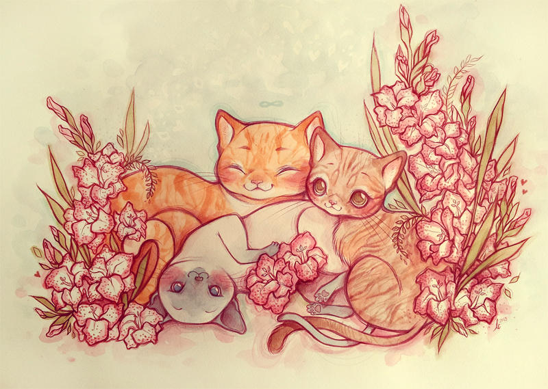 Cat Commission by lindsaycampbell Cat Commission by lindsaycampbell