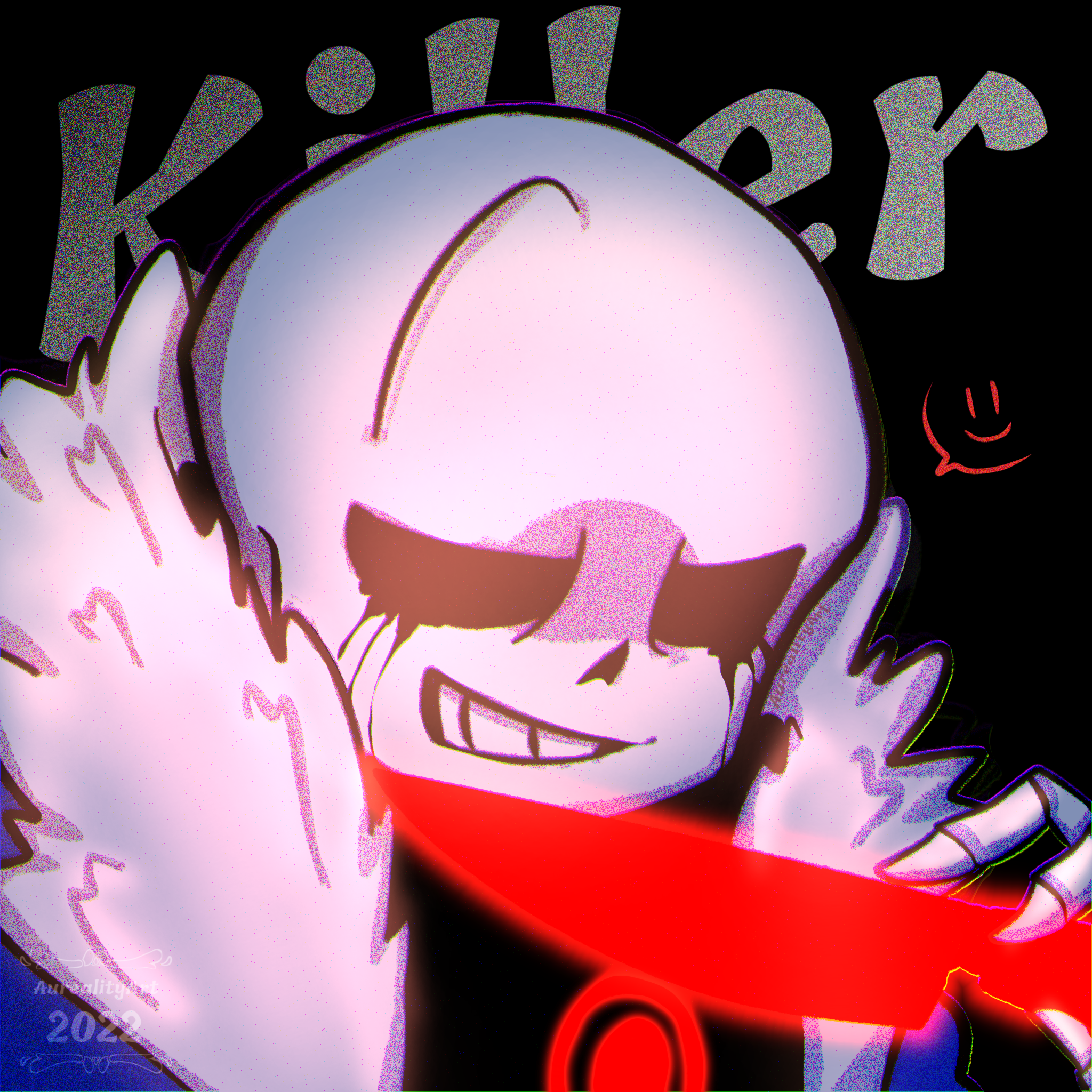 Hiiii.horror sans by xXRedshouGunXx on DeviantArt