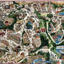 Universal Studios Hollywood Map 1997