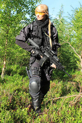 Female Universal Soldier STOCK I