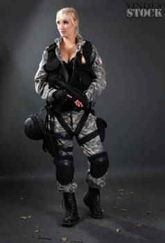 Female Soldier STOCK II