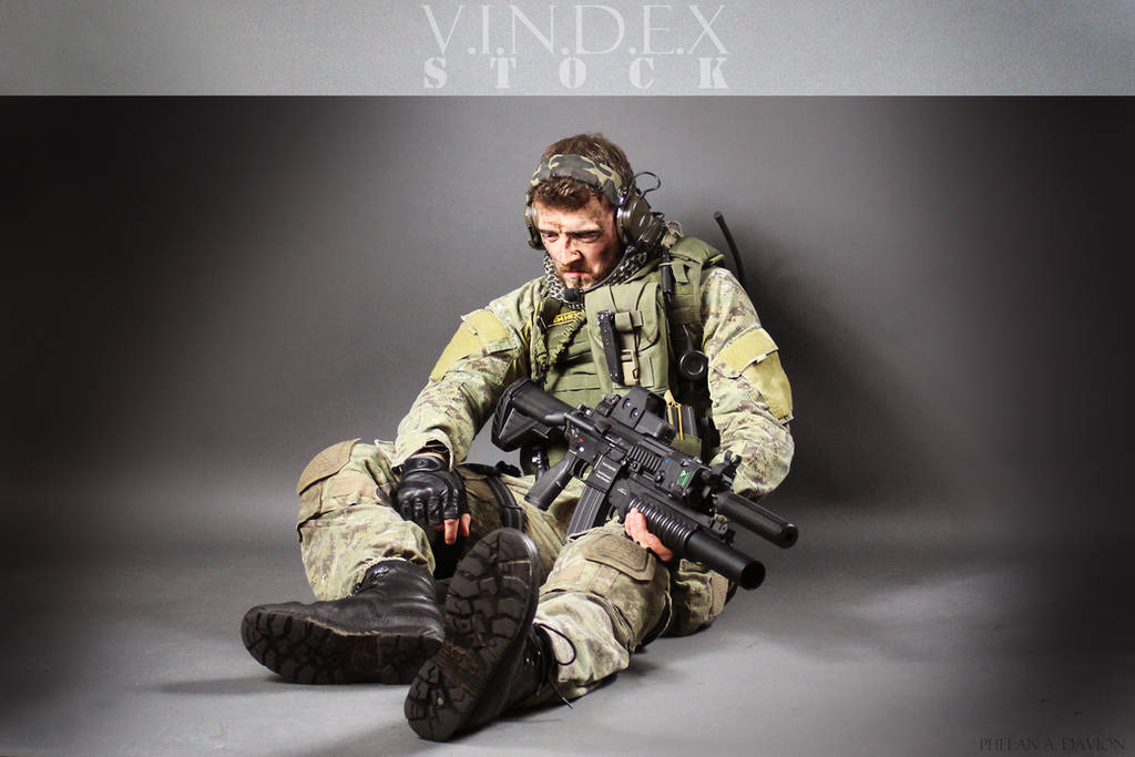 Combat Soldier STOCK VII by PhelanDavion