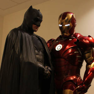 Batman and Iron Man