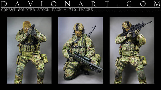 Combat Soldier Stock Pack