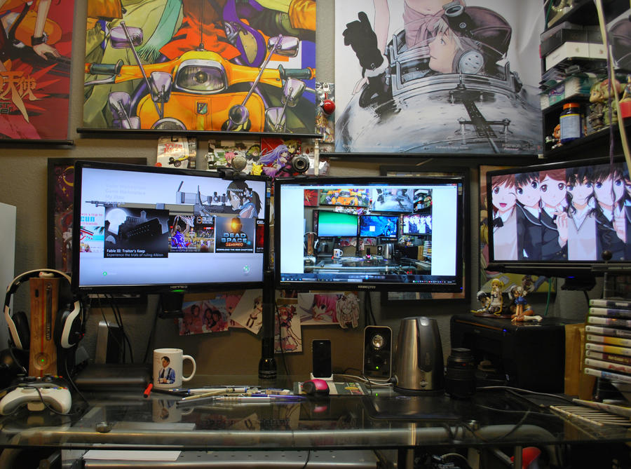Gaming Computer Desktop Deviantart Desktop by Casas on DeviantArt