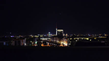 Berlin at night