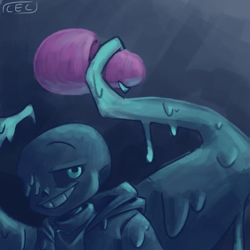 Nightmare Sans by MoopsArt on Newgrounds