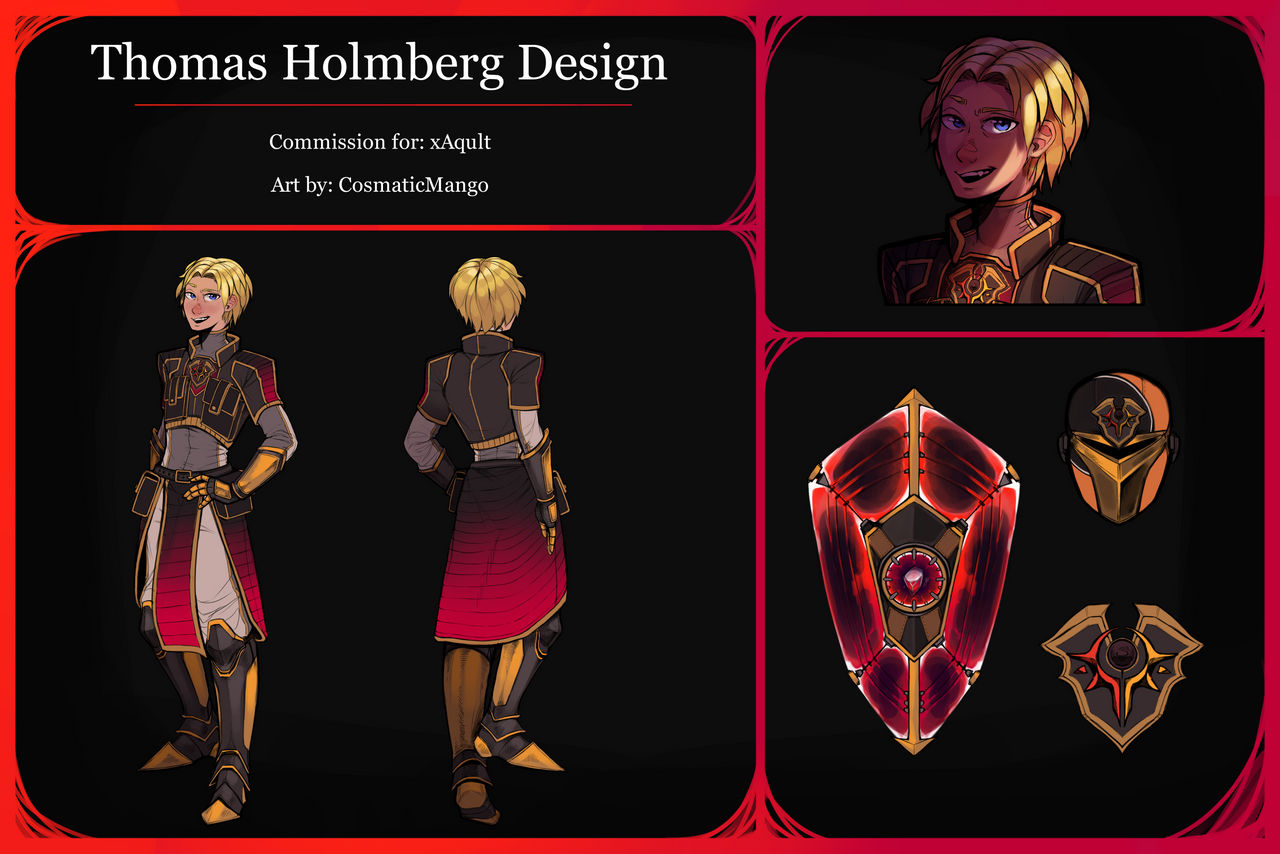 Character Design Commission by CosmaticMango on DeviantArt