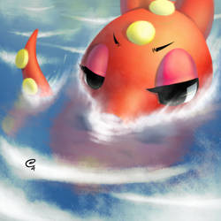 OCTILLERY GOES FOR A SWIM