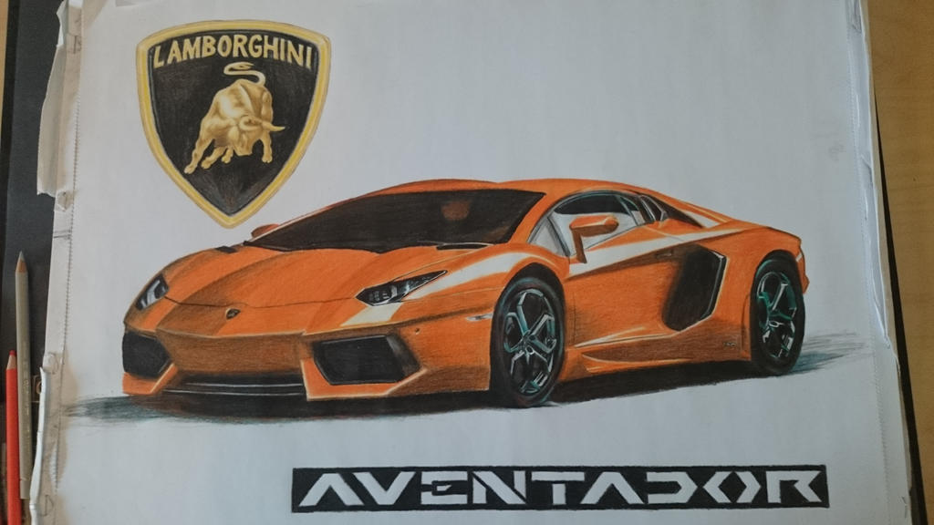 Lamborghini Aventador Finished