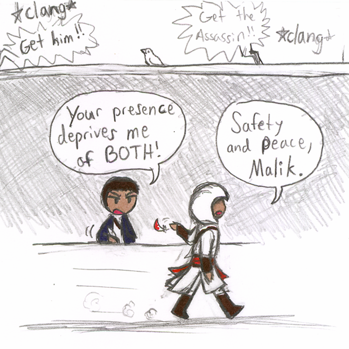 AC Doodles - Malik n Altair