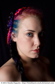 Technicolor SciFi Faerie Hair2