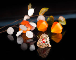 Chinese Lantern and Silver Dollars