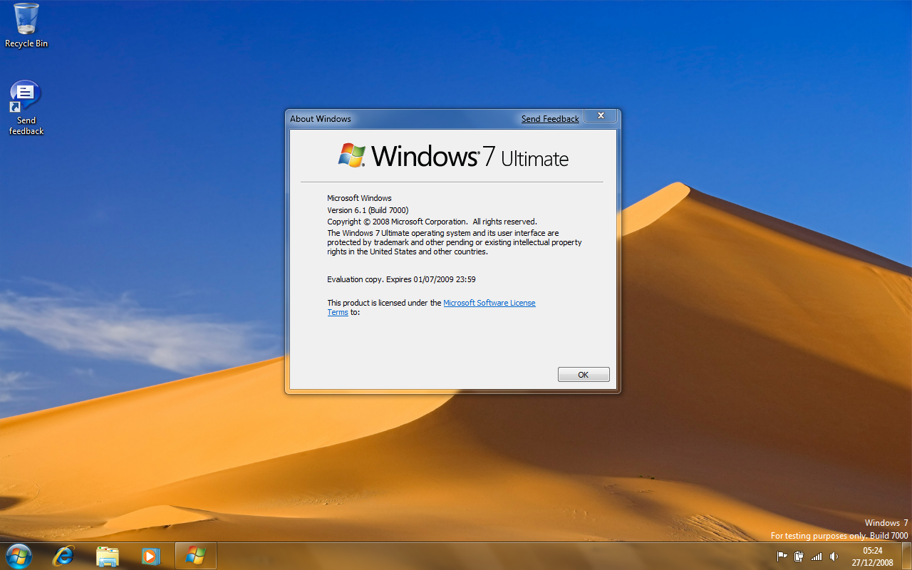 Windows 7 Build 7000 by Quick-Stop on DeviantArt