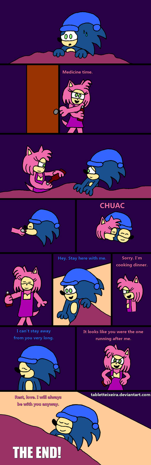 Classic Sonamy Adventure - Sonic x Amy (Sonamy) Comic Dub