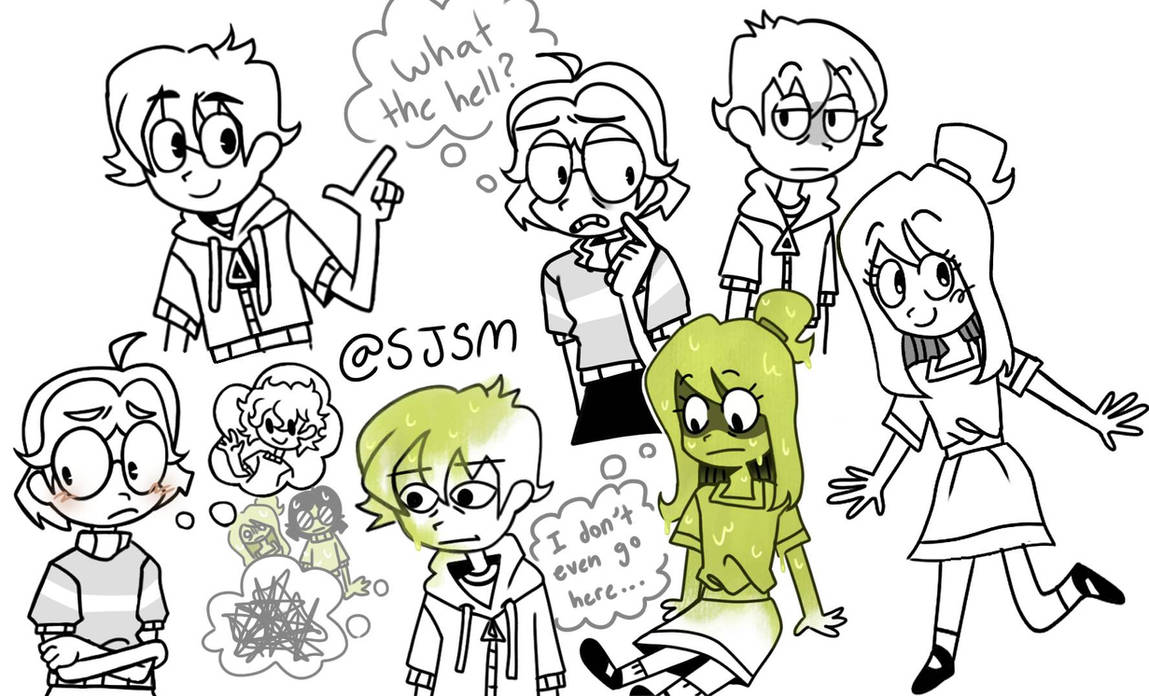 Slime gang - sketch page by amandayoungsimp on DeviantArt