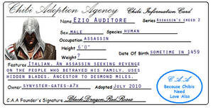 Ezio aoption license