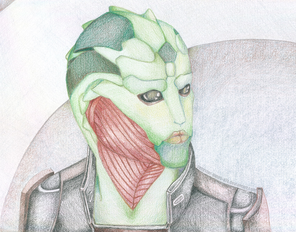 Thane - colored pencil