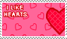 I Like Hearts Stamp