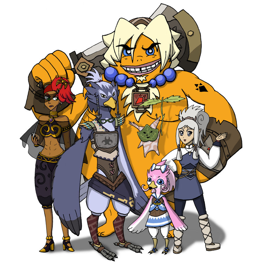 My Legend Of Zelda Breath Of The Wild Characters By Xsweetslayerx On Deviantart My Legend Of Zelda Breath Of The Wild Characters By Xsweetslayerx On Deviantart