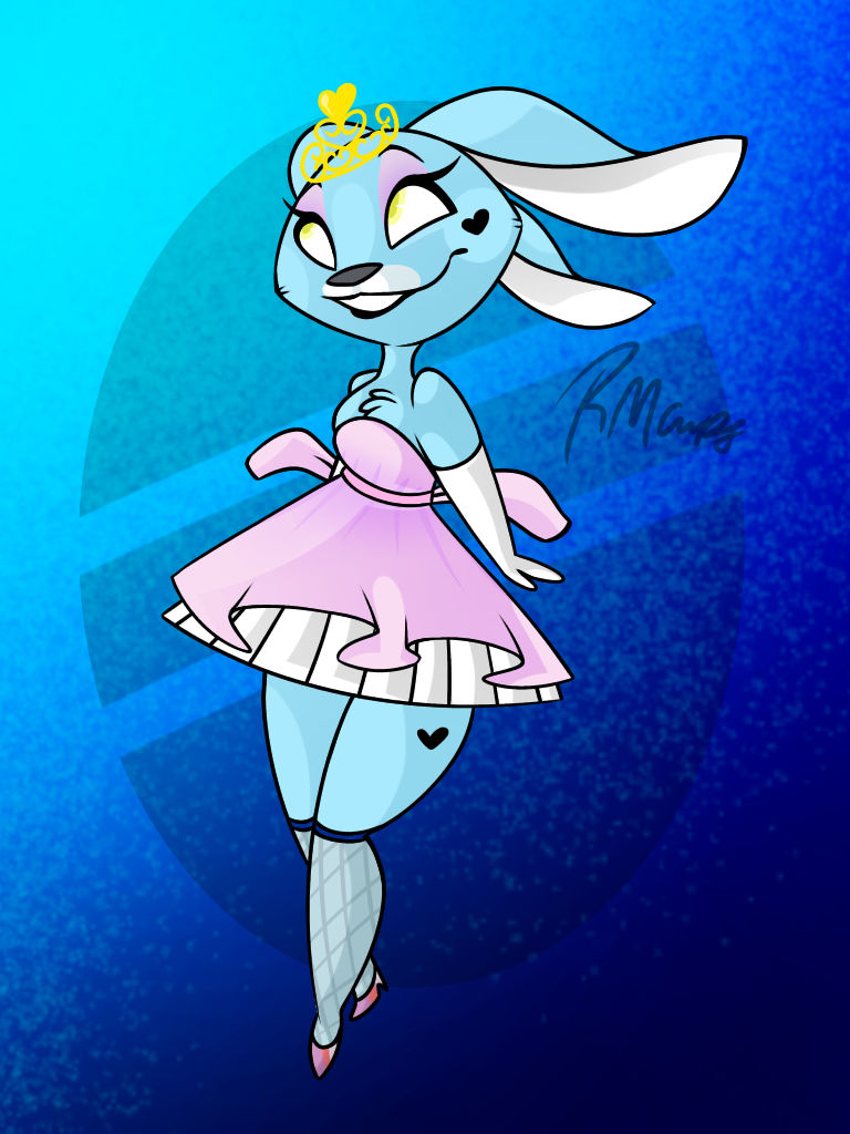 Commission: rabbit queen by RMcreeps on DeviantArt
